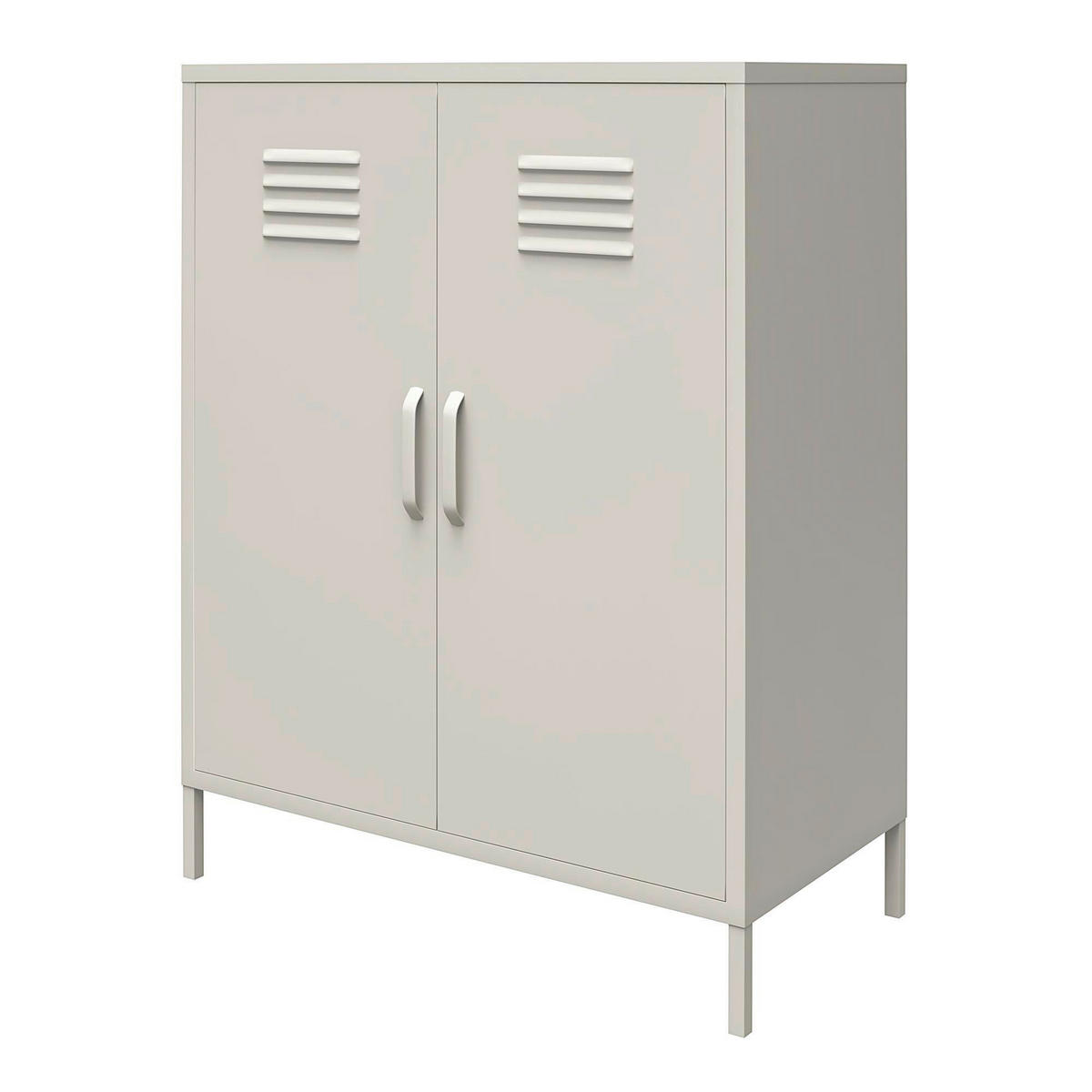 HIGHBOARD Bradford  in 79/100/39 cm  - Taupe, Design, Metall (79/100/39cm) - MID.YOU
