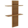 WANDPANEEL Eichefarben  80/120/20 cm  - Eichefarben, Natur, Holz (80/120/20cm) - Linea Natura