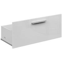 SCHUBKASTENEINSATZ 73,1/32,2/36,6 cm   - Weiß Hochglanz/Weiß, KONVENTIONELL, Holzwerkstoff (73,1/32,2/36,6cm) - Voleo