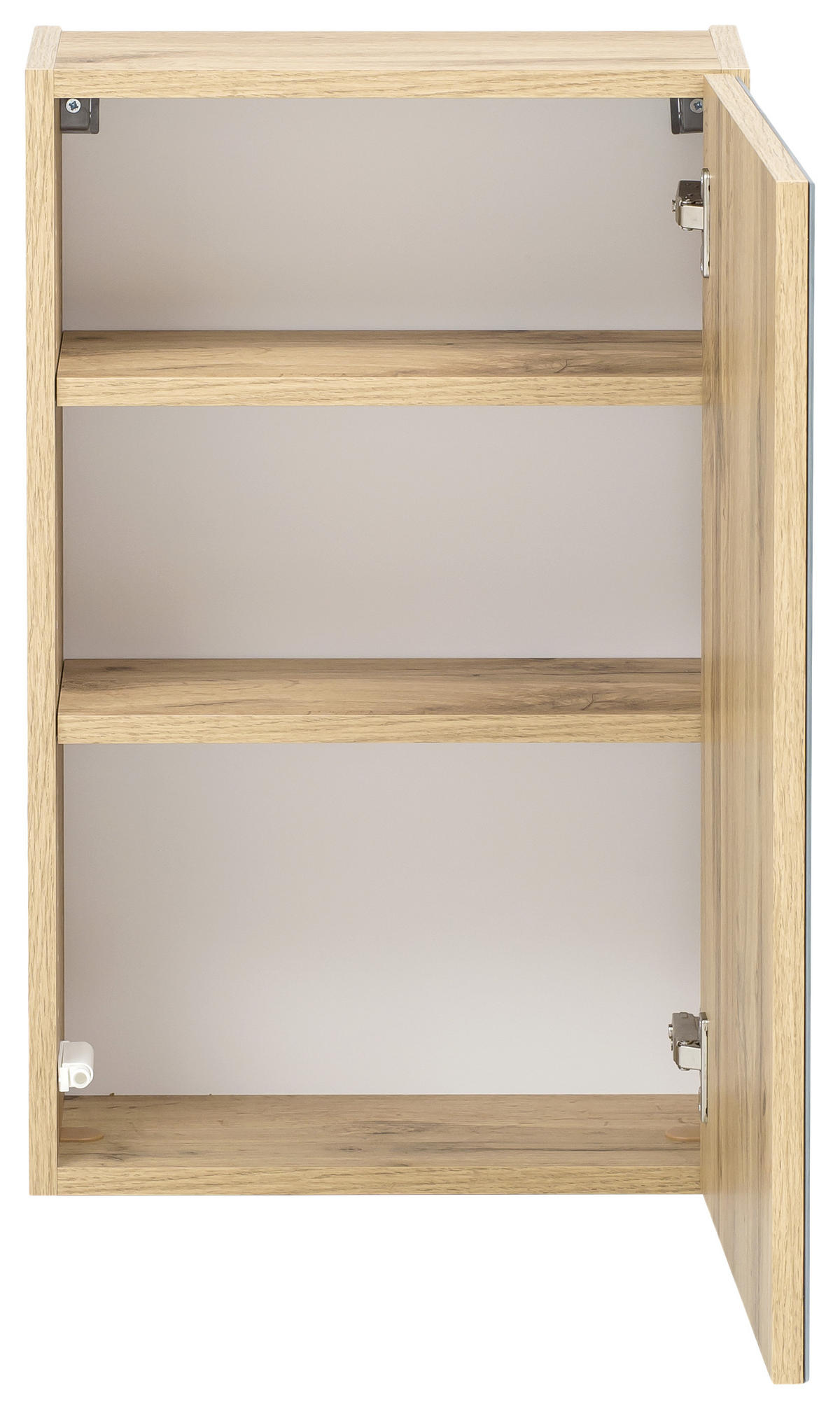 BADEZIMMER  in 160 cm  - Eichefarben/Grau, KONVENTIONELL, Glas/Holzwerkstoff (160cm) - Held