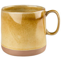 KAFFEMUGG 530 ml  - bärnstensfärgad, Trend, keramik (9,5/9,5cm) - Landscape