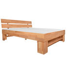 BETT 180/200 cm,  in Kernbuche,  - Kernbuche, Natur, Holz (180/200cm) - Carryhome