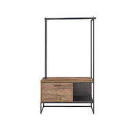 COMODĂ 86/154/38 cm  - culoare lemn stejar/grafit, Romantik / Landhaus, metal/material pe bază de lemn (86/154/38cm) - Xora