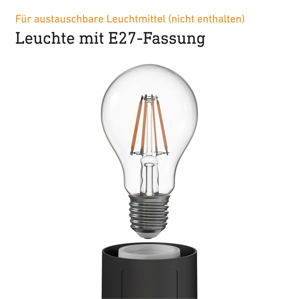 AUSSENWANDLEUCHTE L 14 12,5/27,5/12,5 cm  - Anthrazit/Weiß, Trend, Kunststoff (12,5/27,5/12,5cm) - Steinel