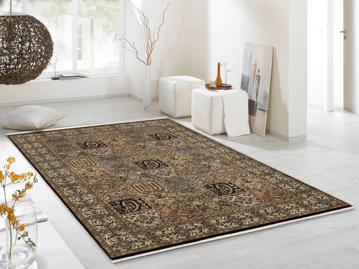 ORIENTTEPPICH 200/260 cm Vasuki Bakhtyari Blau, Beige  - Blau/Beige, Basics, Textil (200/260cm) - Cazaris