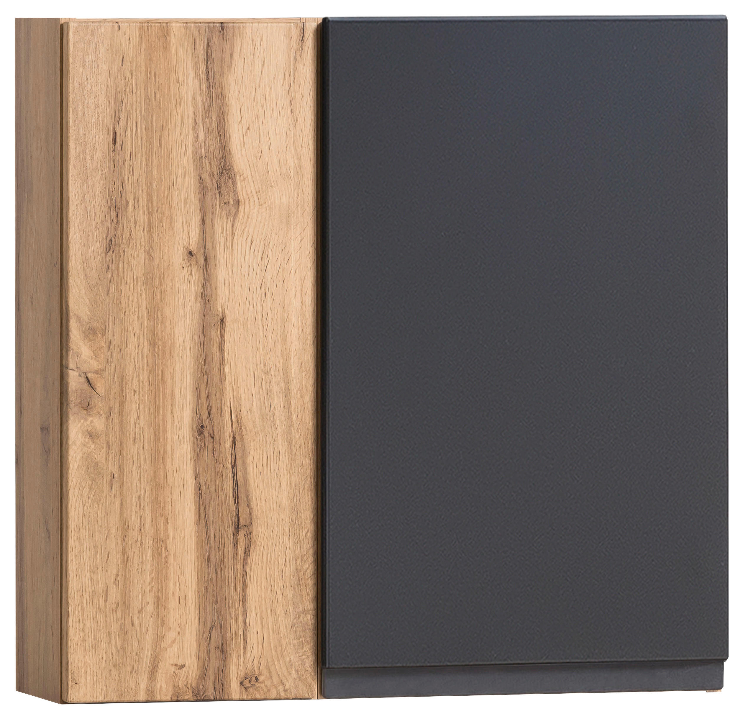 HÄNGESCHRANK 65/64/20 cm  - Eiche Wotan/Grau, Modern, Holzwerkstoff (65/64/20cm) - Held