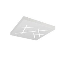 PLAFONIERĂ CU LED - alb, Basics, metal (50/5/50cm)