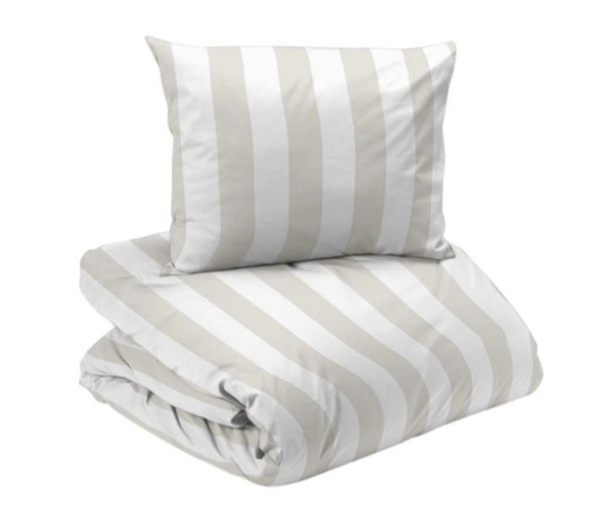 PÅSLAKANSET Vår 2024 150/210 cm  - vit/beige, Basics, textil (150/210cm)