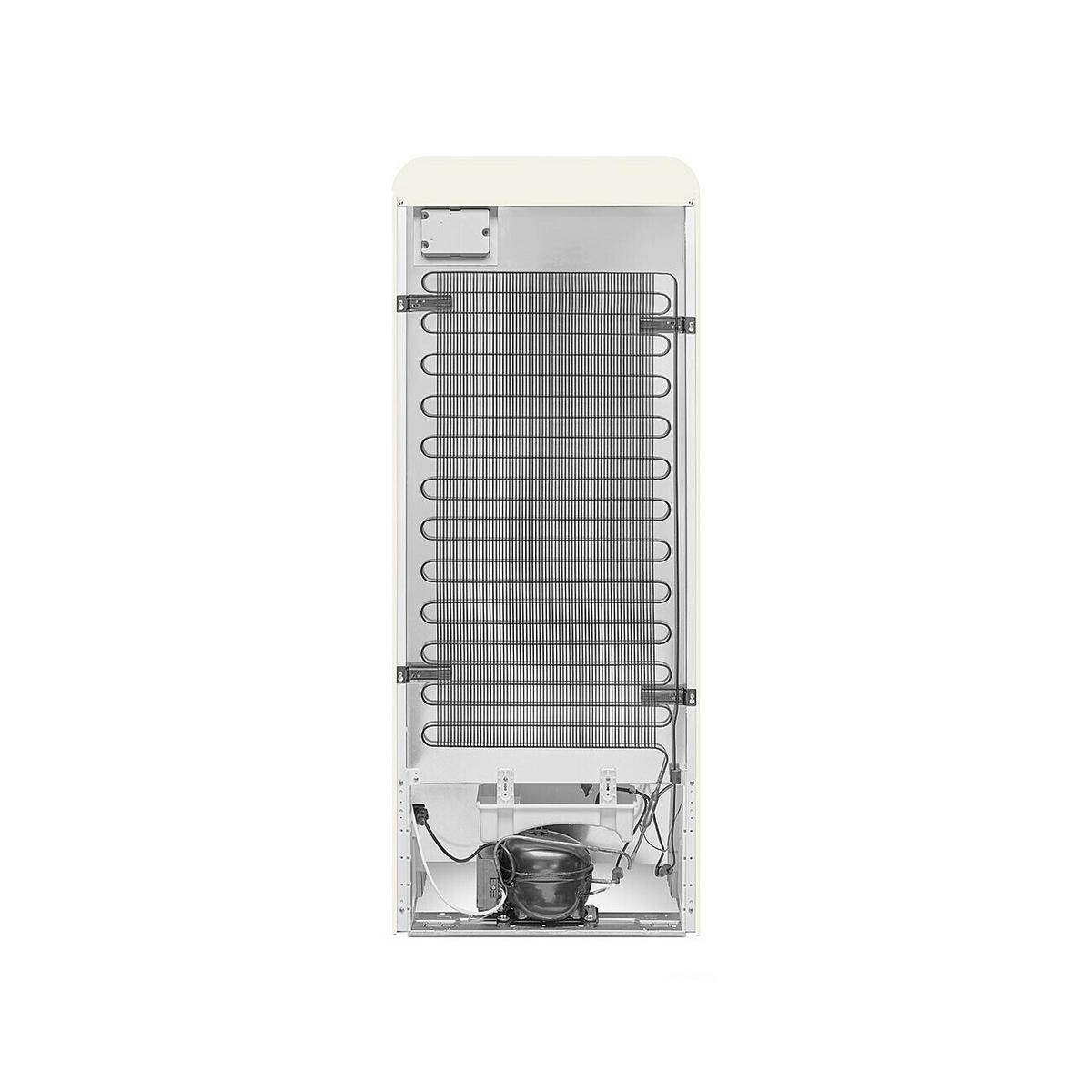 KÜHLSCHRANK 60/150/72.8 cm  - Creme, Basics, Metall (60/150/72.8cm) - SMEG
