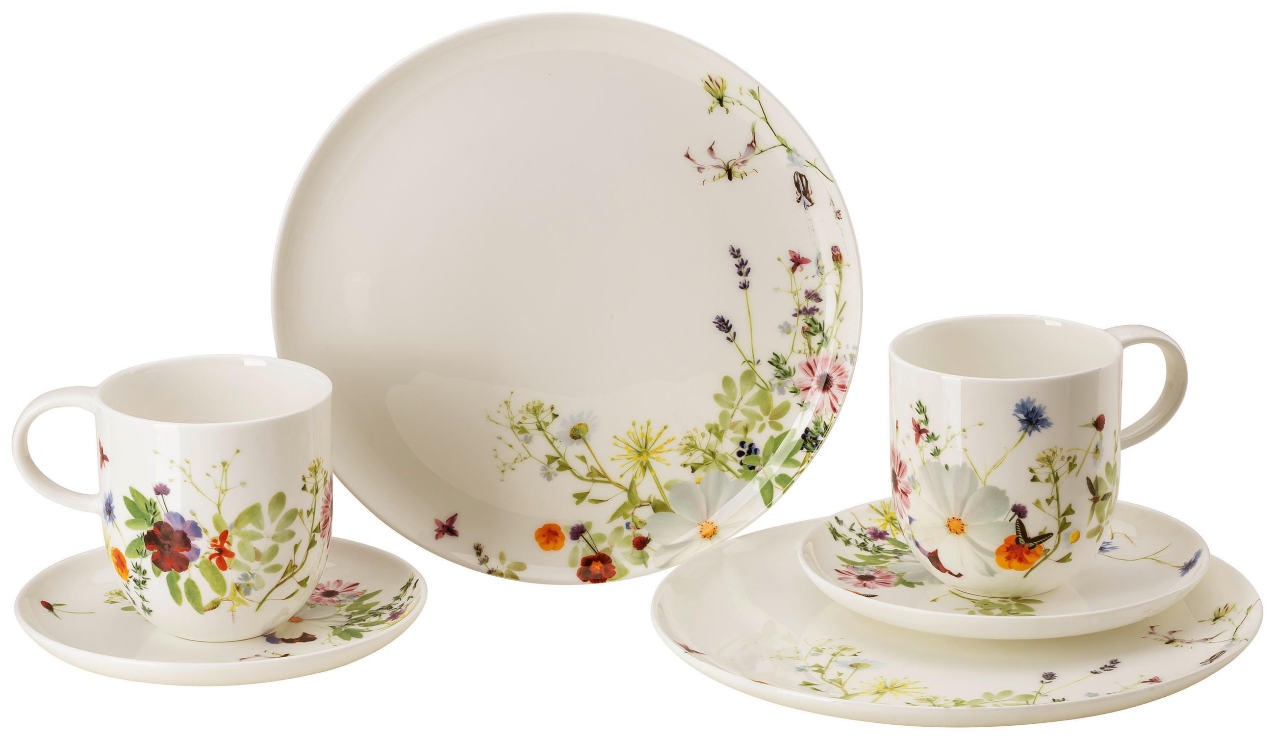 FRÜHSTÜCKSSERVICE Multicolor Brillance Grand Air  - Multicolor, Basics, Keramik - Rosenthal