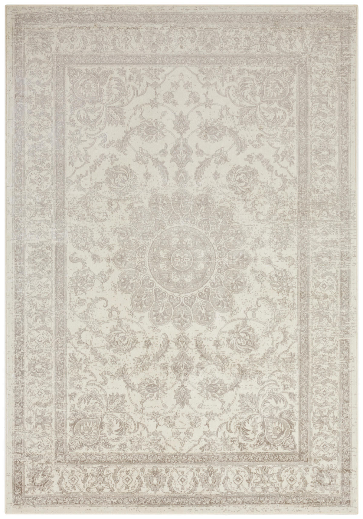 ORIENTTEPPICH 160/230 cm Oriental Creme, Grau  - Creme/Grau, Design, Textil (160/230cm)