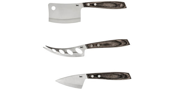 KÄSEMESSERSET  - LIFESTYLE, Holzwerkstoff/Metall - Homeware Profession.