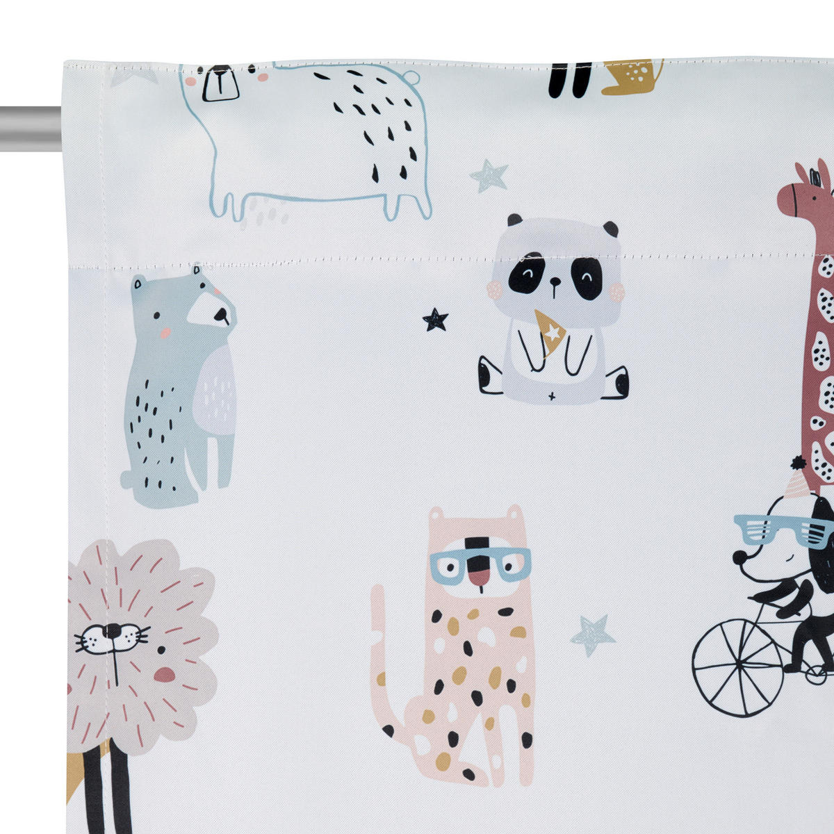 KINDERVORHANG Verdunkelung   - Multicolor, Trend, Textil (140/245cm) - Ben'n'jen