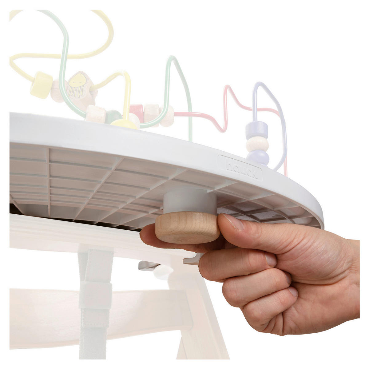 ESS- UND SPIELBRETT Alpha Play Tray  - Weiß, Basics, Kunststoff (43/4/58cm) - Hauck