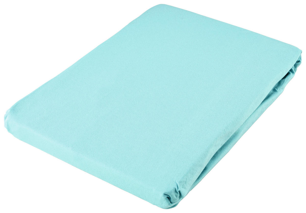 PLAHTA S GUMICOM 180/200 cm  ELASTO COMFORT  - tirkizna, Basics, tekstil (180/200cm) - Fleuresse