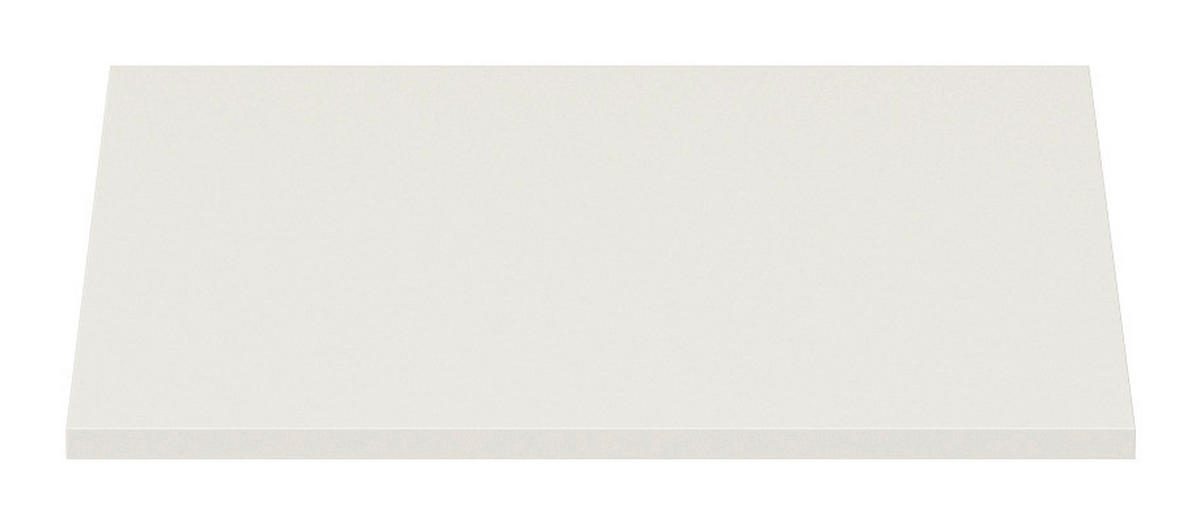 EINLEGEBODEN 48,4/1,6/53 cm Weiß  - Weiß, Design, Holzwerkstoff (48,4/1,6/53cm) - Boxxx