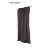 LÄRMSCHUTZVORHANG black-out (lichtundurchlässig)  - Grau, Basics, Textil/Metall (145/260cm)