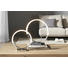 LED-TISCHLEUCHTE - Chromfarben, Design, Metall (30/31cm)