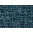 WOHNLANDSCHAFT in Webstoff Blau  - Blau/Schwarz, Design, Textil/Metall (157/354/208cm) - Dieter Knoll