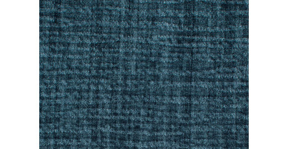 WOHNLANDSCHAFT in Webstoff Blau - Blau/Schwarz, Design, Textil/Metall (157/354/208cm) - Dieter Knoll