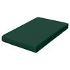 TOPPER-SPANNBETTTUCH PURE Jersey  - Dunkelgrün, Basics, Textil (90-100/190-220cm) - Schlafgut