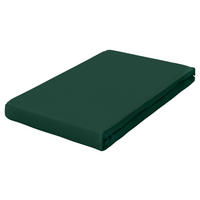 TOPPER-SPANNLEINTUCH 90-100/190-220 cm Jersey  - Dunkelgrün, Basics, Textil (90-100/190-220cm) - Schlafgut