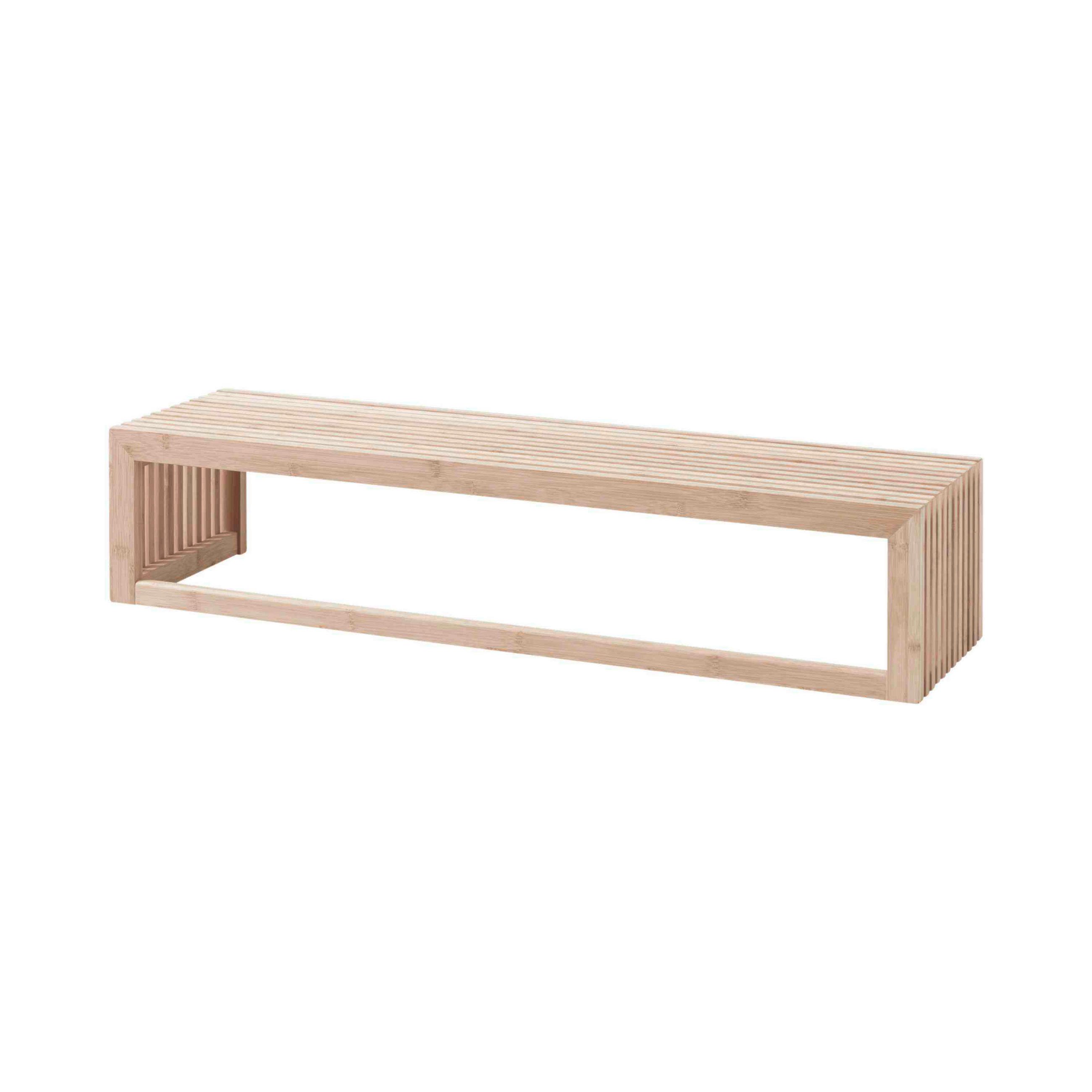 WANDGARDEROBE 94,5/20/27 cm  - Naturfarben, Design, Holz (94,5/20/27cm) - MID.YOU