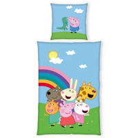JUGENDBETTWÄSCHE PEPPA PIG Renforcé 135/200 cm  - Multicolor, Basics, Textil (135/200cm) - Herding
