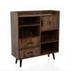 KOMMODE  in 80/90/30 cm  - Schwarz/Braun, MODERN, Holzwerkstoff/Metall (80/90/30cm) - MID.YOU