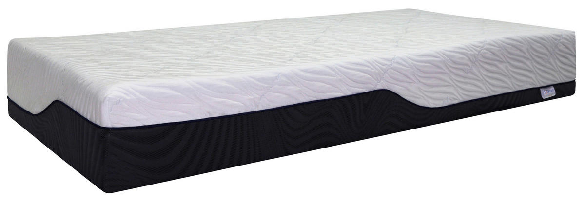 LEŽIŠČE IZ UDOBNE PENE 180/200 cm  - bela, Design, tekstil (180/200cm) - Novel