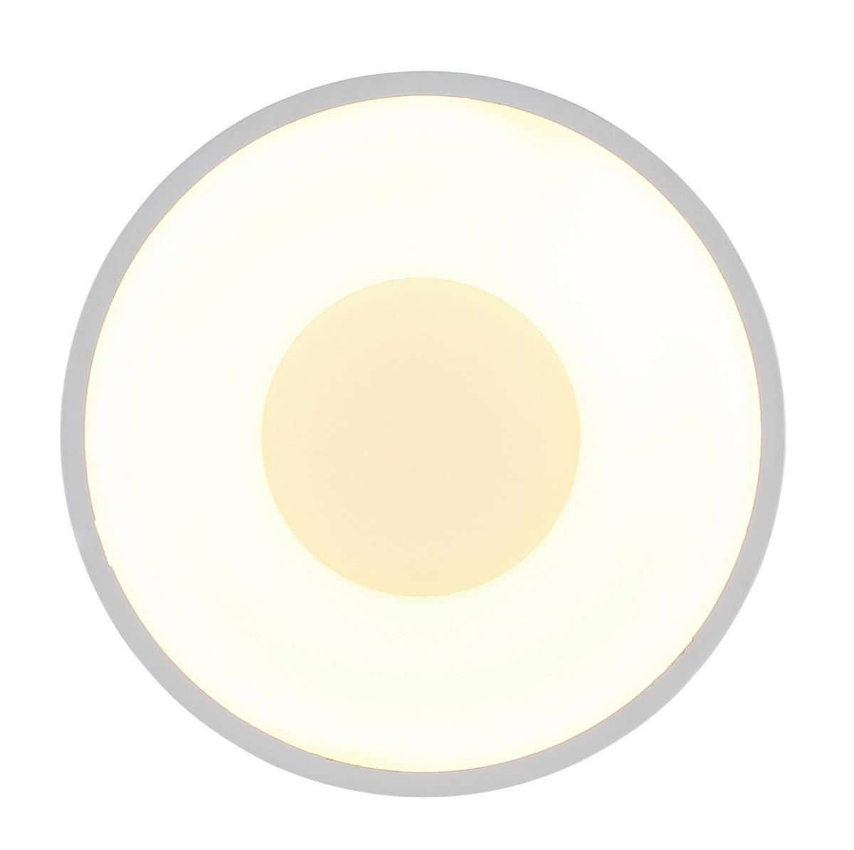 LED-DECKENLEUCHTE RAYMOND 15/7,5 cm   - Opal/Weiß, Basics, Kunststoff/Metall (15/7,5cm)
