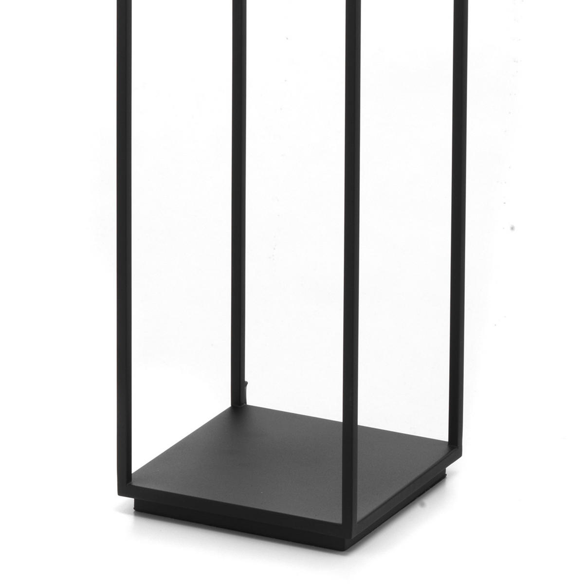 STEHLEUCHTE 22/22/123 cm    - Goldfarben/Schwarz, Design, Metall (22/22/123cm)