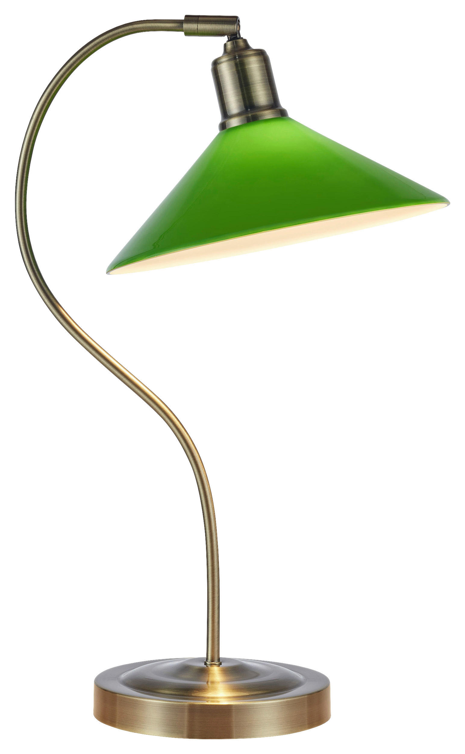 TISCHLEUCHTE - Grün, Basics, Metall (27,5/25/49cm) - Markslöjd