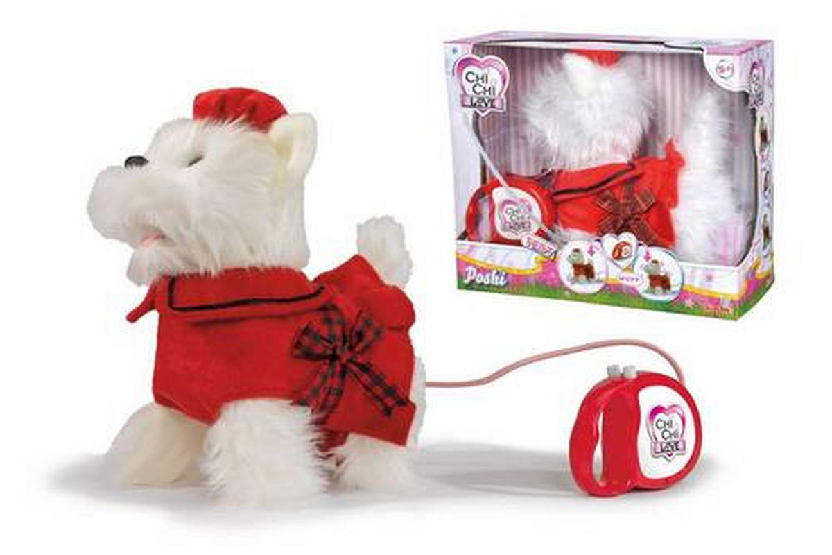SPIELTIER - Rot/Braun, Basics, Kunststoff/Textil (12,7/31,8/26,6cm) - Simba