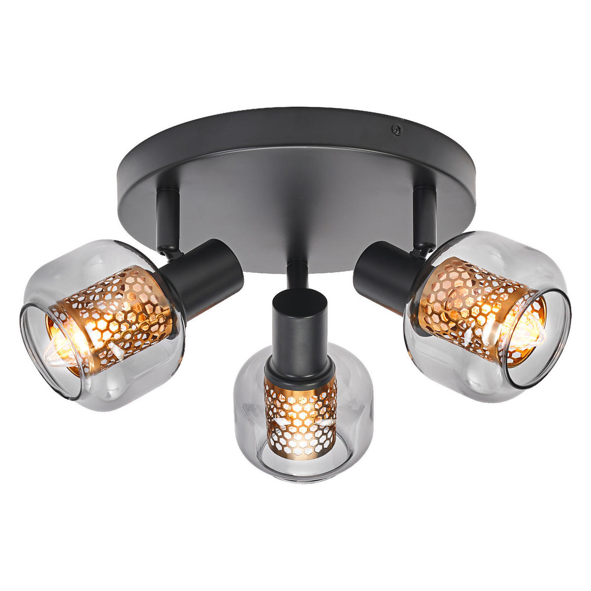 LED-DECKENLEUCHTE 36,5/17,6 cm   - KONVENTIONELL, Glas/Metall (36,5/17,6cm) - Ledvance
