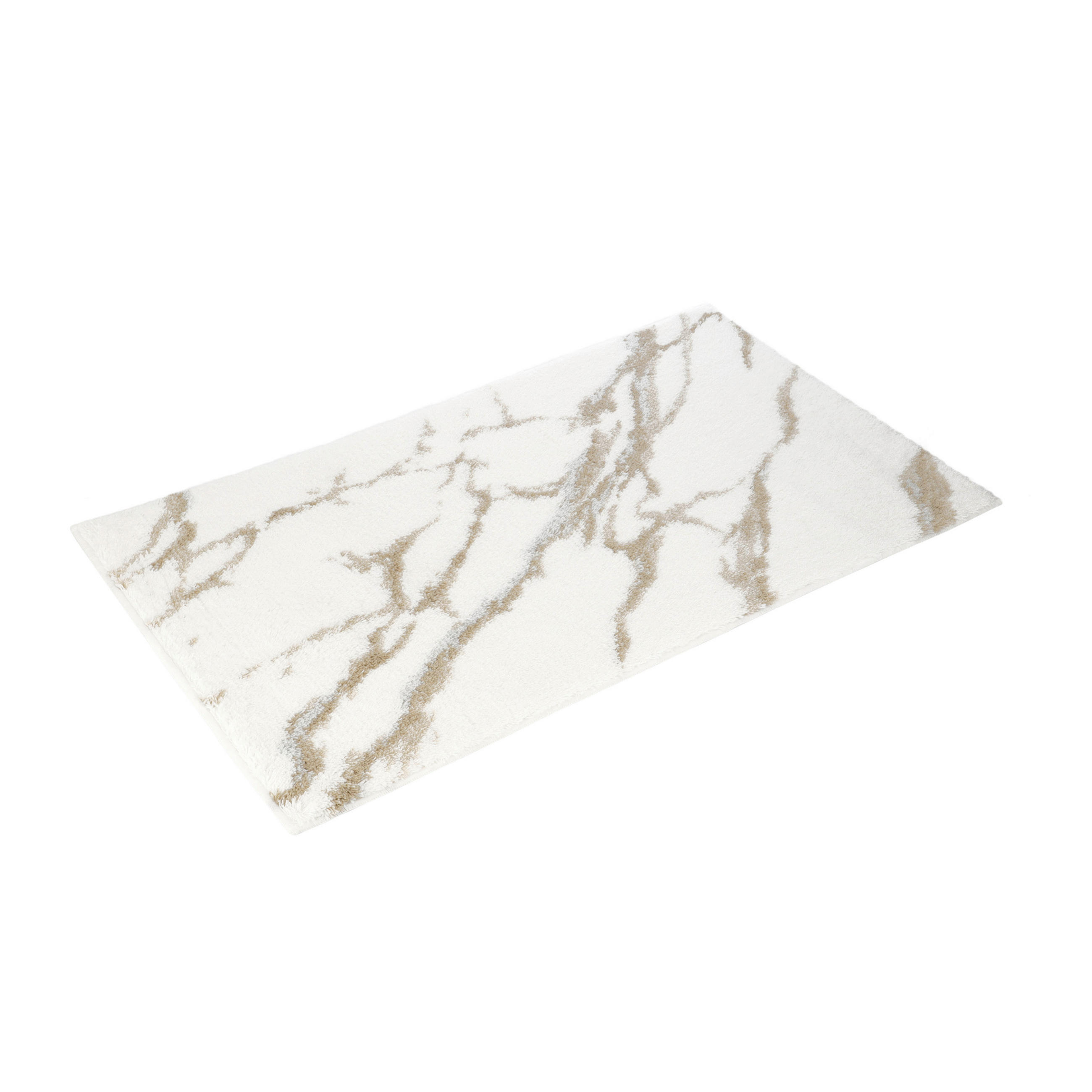 BADTEPPICH Marble Braun 70/120 cm  - Braun, Basics, Textil (70/120cm) - Vossen