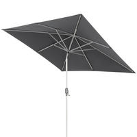 SONNENSCHIRM 240x240 cm Anthrazit  - Anthrazit/Silberfarben, KONVENTIONELL, Textil/Metall (240/240cm) - Doppler