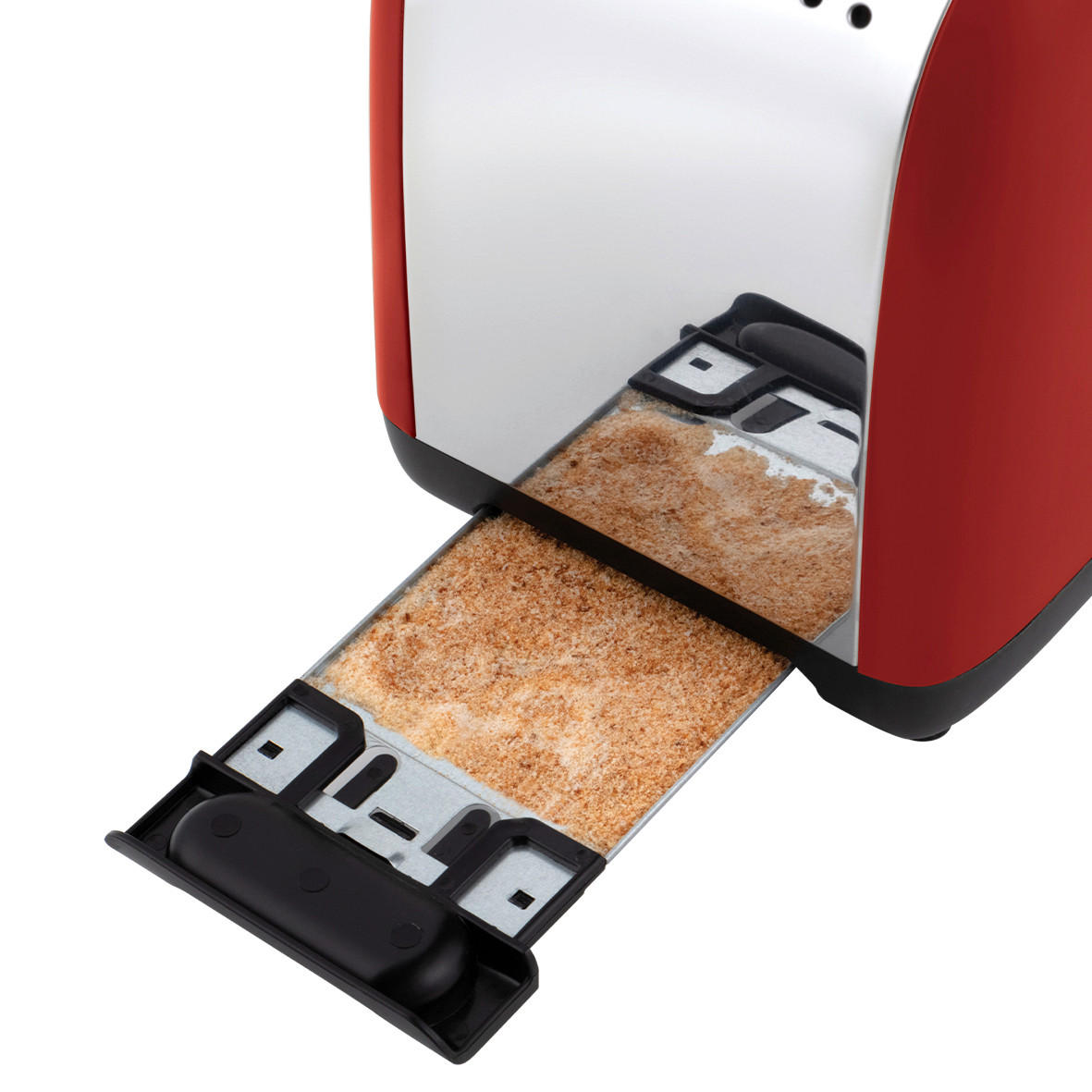 TOASTER Colours Plus+ 2S  26554-56  - Rot, Basics, Kunststoff/Metall (15,6/23,3/28,4cm) - Russel Hobbs