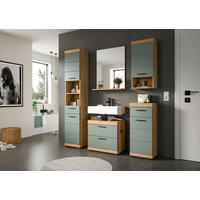 WANDSPIEGEL 60/79/18 cm  - chêne artisan, Modern, verre/matériau de bois (60/79/18cm) - MID.YOU