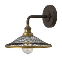 WANDLEUCHTE - Bronzefarben, Lifestyle, Metall (25,4/25,4/21,6cm) - Elstead Lighting