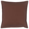 POTAH NA POLŠTÁŘ  40/40 cm - tmavě hnědá, Basics, textil (40/40cm) - Novel