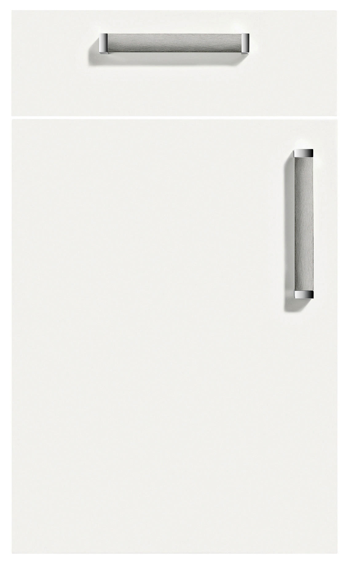 EINBAUKÜCHE   - Eichefarben/Weiß, Design, Holzwerkstoff - Dieter Knoll