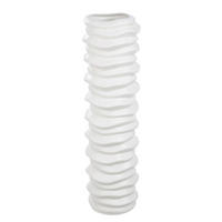 BODENVASE  - Weiss, Basics, Keramik (20/78cm)