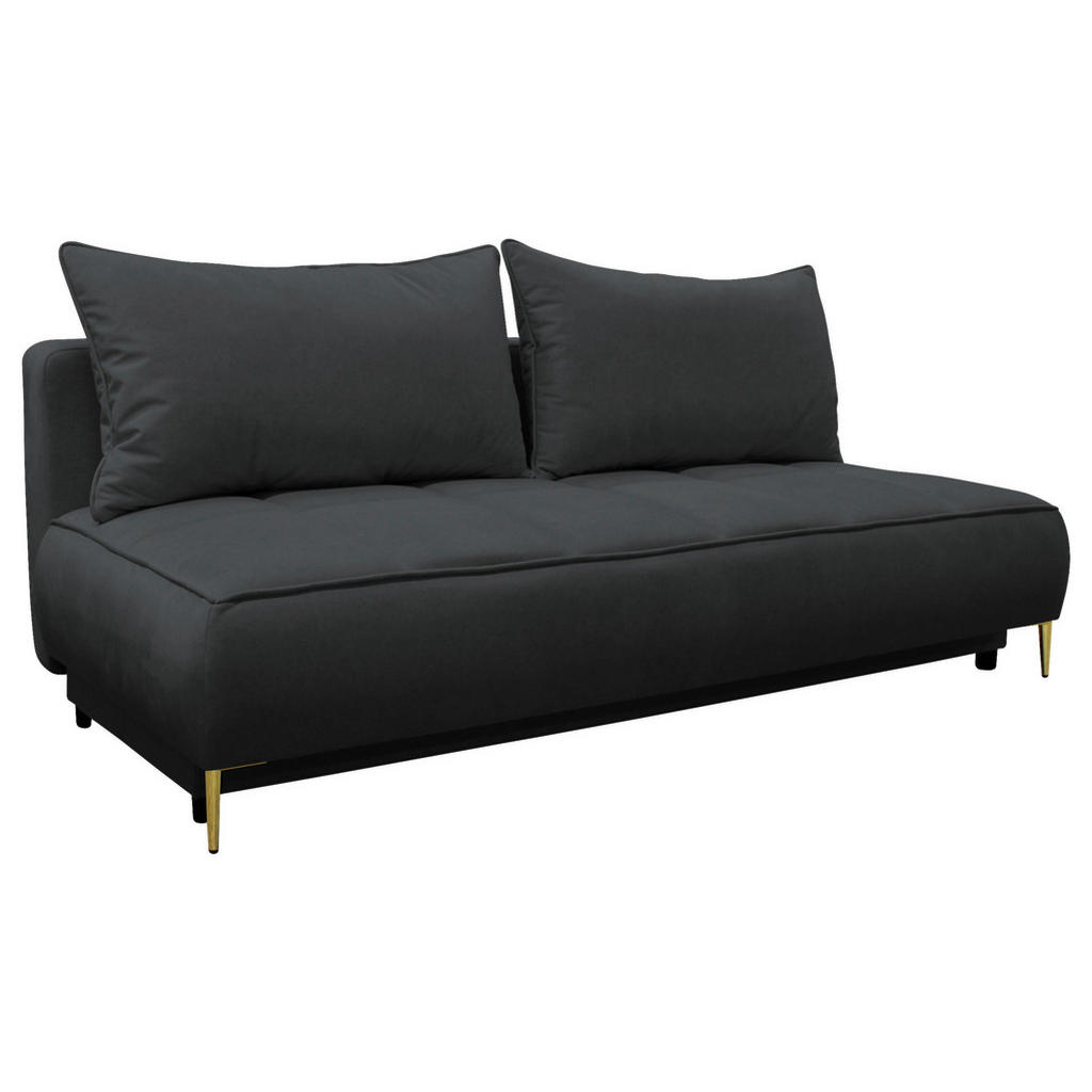 Thumbnail - Mid.you Schlafsofa, Graphit, Textil, 2-Sitzer, 200x90x97 cm, Liegefunktion, Wohnzimmer, Sofas & Couches, Schlafsofas, Sc...