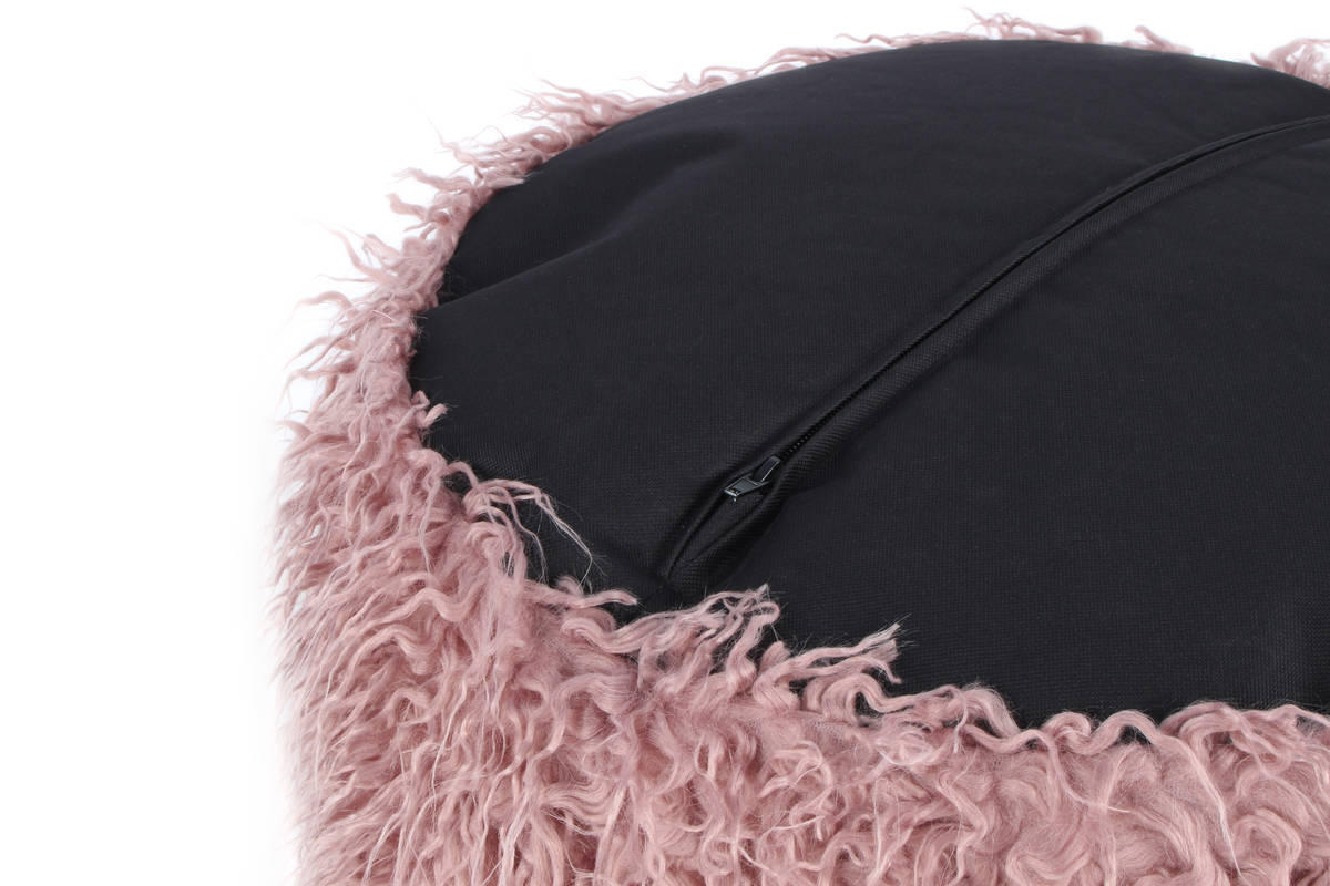 POUF 45/38/45 cm  - Rosa, Basics, Kunststoff (45/38/45cm) - Kayoom