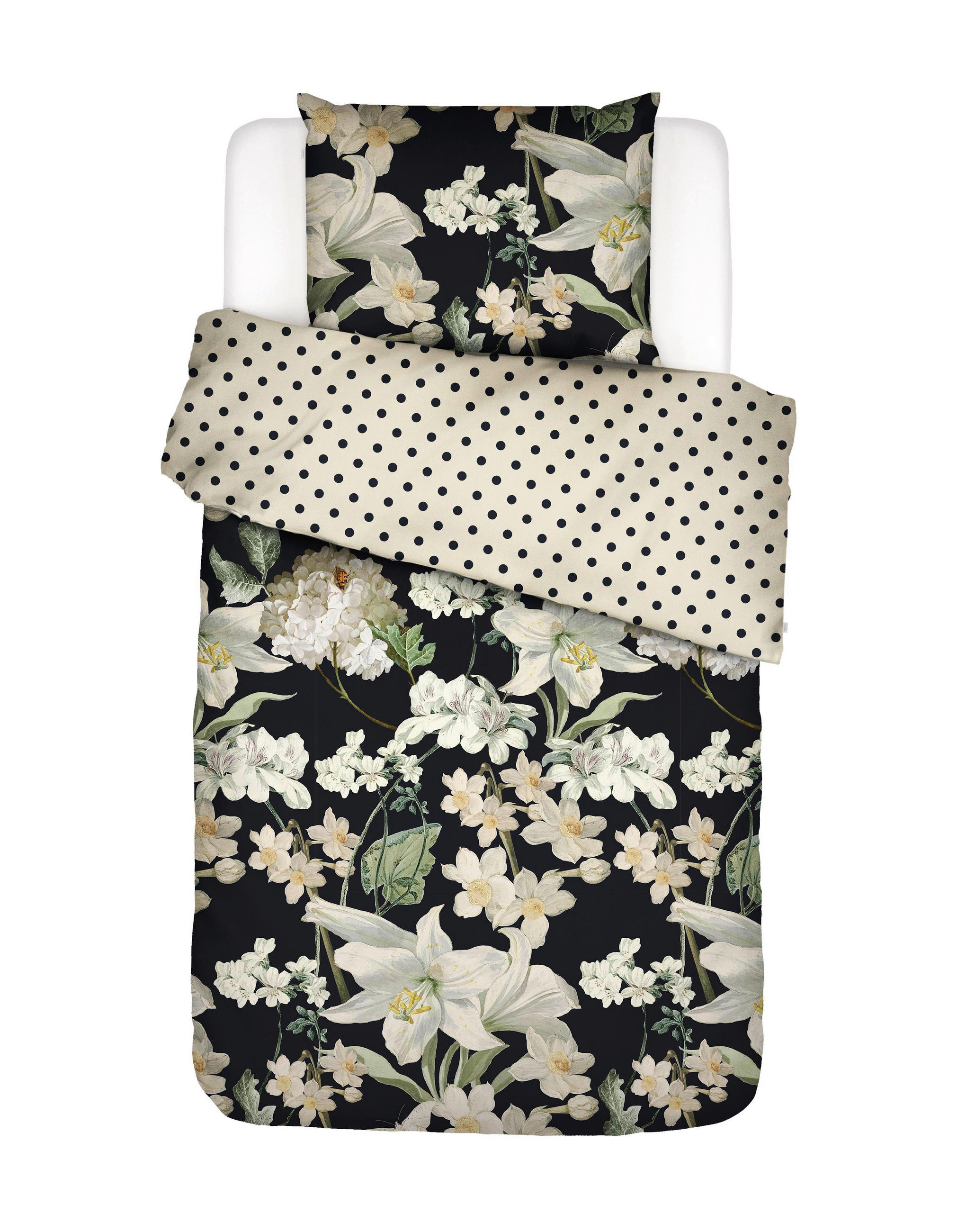 BETTWÄSCHE Satin 135/200 cm  - Sandfarben, Basics, Textil (135/200cm) - Essenza