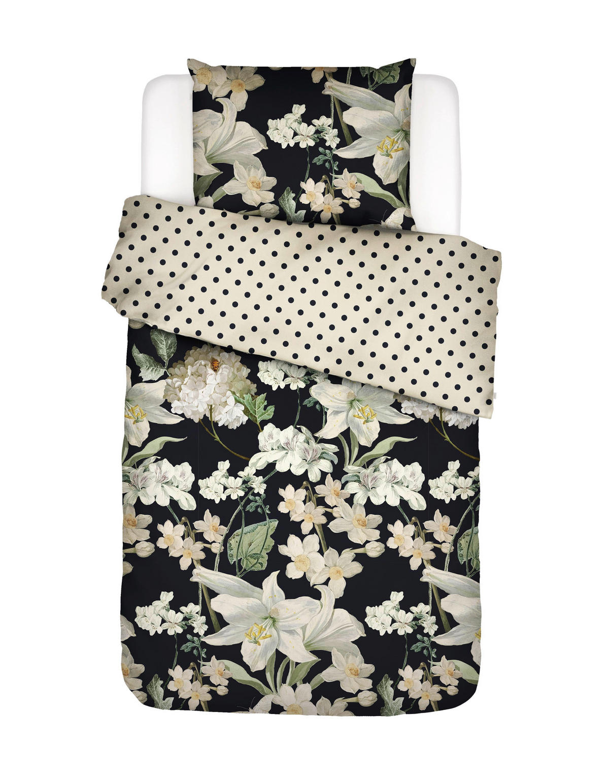 BETTWÄSCHE Satin 135/200 cm  - Sandfarben, Basics, Textil (135/200cm) - Essenza