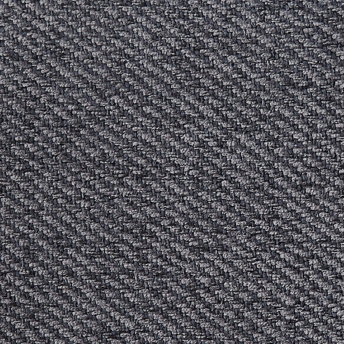 STUHL-SET 4 Stück  in Eisen Webstoff  - Dunkelgrau/Schwarz, Design, Textil/Metall (45/87/54cm) - Stylife