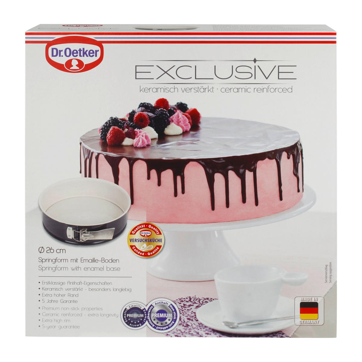 SPRINGFORM  - Basics, Metall (26cm) - Dr.Oetker