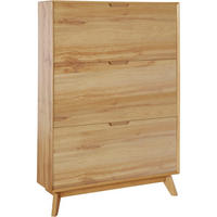 SCHUHSCHRANK Eiche Wotan  - Eiche Wotan, Design, Holzwerkstoff (89/125/24cm) - Livetastic